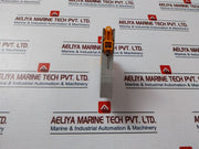 Lot of 4X PHOENIX CONTACT RIF-1-BPT/2X21 Power Relay 10A 250V