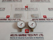 Lot of 4X Record 0.2-3.0 KGF/CM2 Pressure Gauge