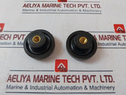 Lot Of 4X SANISERV 64065 Plastic Knob Black Regulator