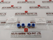 Lot Of 6X Smc S’pore 10 Uni Male Connector Fitting