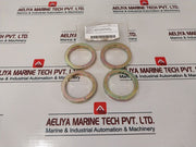 Lot Of 4X Vanco Bx152-d-c1-4 Gasket Ring Low Carbon Steel 2 1/16 In 10M-20M Psi