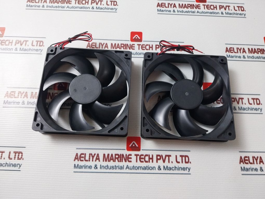 Lot Of 4X Vertex Electric 4Vt2512W Brushless Fan 12V Dc 0.2A