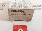 Lot Of 50X Panduit Pv10-p55-l Pin Terminal 1000V