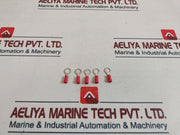 Lot Of 50X Panduit Pv18-56R-c Pressure Terminal Connector Ring Terminal