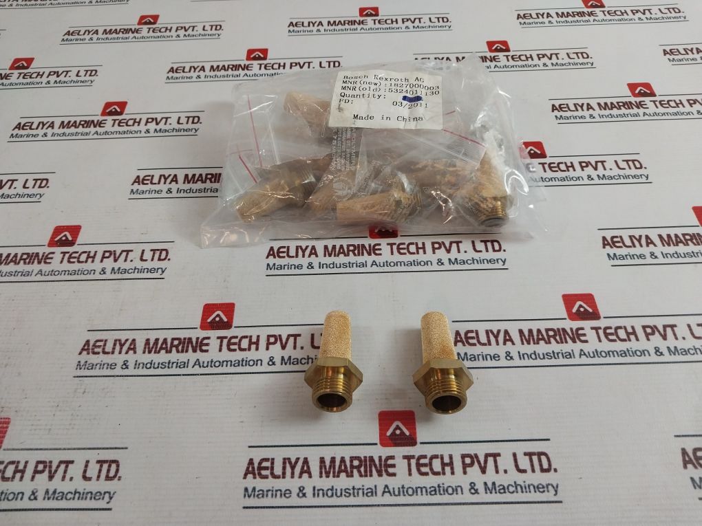 Lot Of 5X Bosch Rexroth 1827000003 Silencers