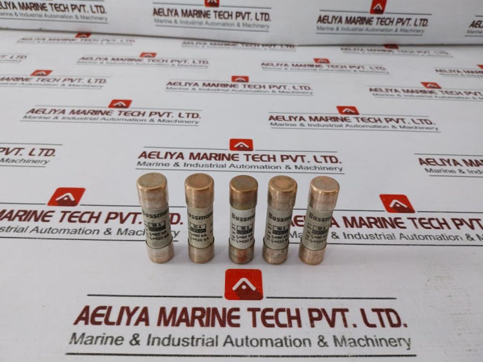 Lot Of 5X Bussmann C14G10 Cylindrical Fuse 10A 14X51 Mm