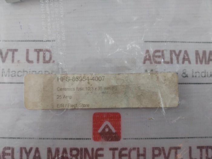 Lot Of 5X Camsco Rt14-20 Ceramic Voltage Fuse 25A 500V