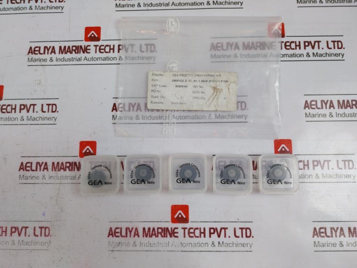 Lot Of 5X Delavan Sdxv 059 Orifice Disc 1.5Mm Gea Niro Sdx