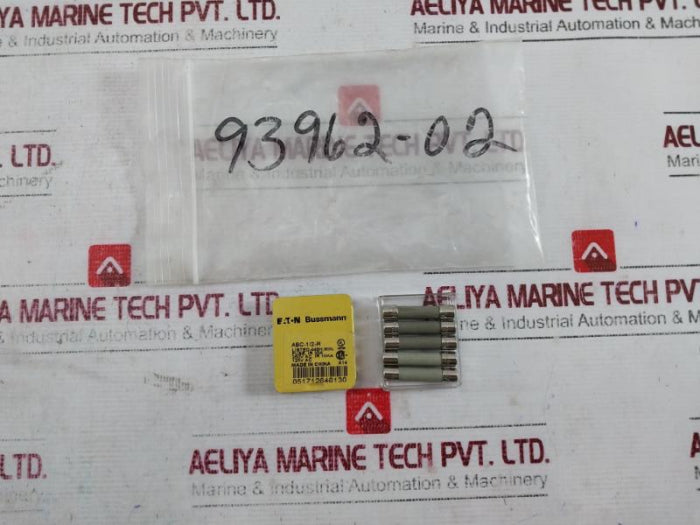 Lot Of 5X Eaton Bussmann Fast Acting Cartridge Fuse 250V Ac 1/2A 10Ka Ir 35A