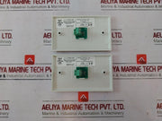 Lot of 5X EDWARDS SIGA-LED 387025P Remote Led Alarm Indicator Rev.6.0