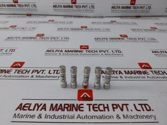 Lot Of 5X Efein Ch08 Fuse 1A Ø8.5X31.5 Mm 500V~100Ka