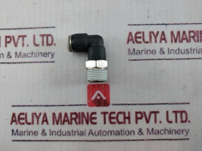 Lot Of 5X Festo Qsl-h-3/8-5/16-u-m 533242 L-shaped Male Elbow 