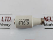 Lot Of 5X Ifo 20/500 Electric Fuse 20A 500V