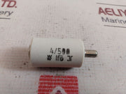 Lot Of 5X Ifo 4/500 Ceramic Bottle Fuse 4A