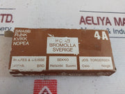 Lot Of 5X Ifo 4/500 Ceramic Bottle Fuse 4A