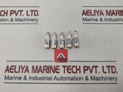 Lot Of 5X Lindner 6A Ceramic Bottle Fuse