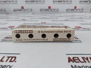 Lot Of 5X Lindner Full Protection Fuse 4A 500V