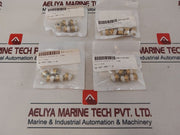 Lot Of 5X Rs 371-9044 Straight Adapor 1/4