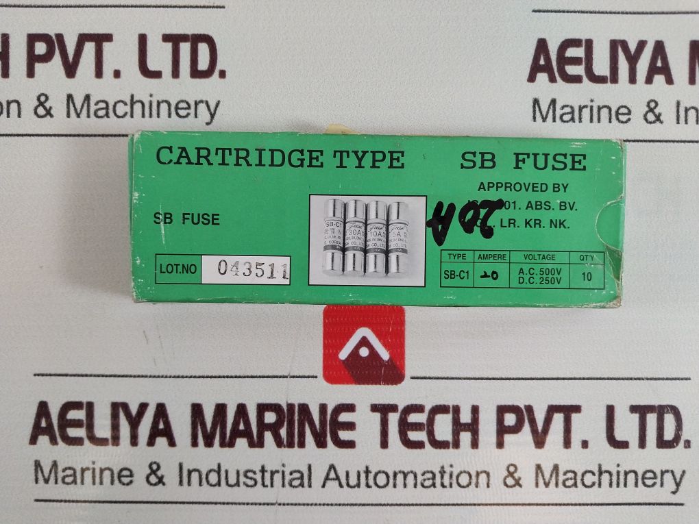 Lot Of 5X Sb Fuse Sb-c1 Fuse