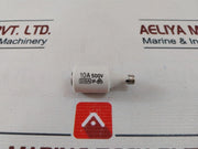 Lot of 5X Siba 10A 500V D-Type Fuse Link GL
