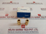 Swagelok B-1010-6 Brass Reducing Union Fitting 5/8 Tube X 5/8 Tube