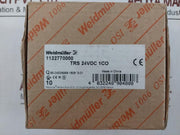 Lot Of 5X Weidmuller Trs 24Vdc 1Co Solid State Relay 6A/250V/Ac1 60C 24V