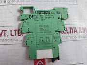 Lot of 3X PHOENIX CONTACT PLC-BSC-24DC/21 Relay Socket