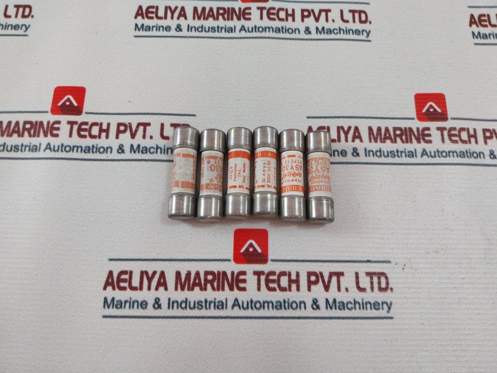 Lot Of 6X Shawmut A5Y30 Fuse 30Amps 500V