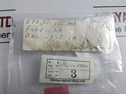 Lot Of 6X Utsunomiya Electric Uc1 Cello-lite Fuse Ac 500V Dc 250V 3A