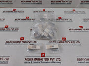 Lot Of 7X 6Zga1 Chrome Tubular Brass Slip Joint Nut