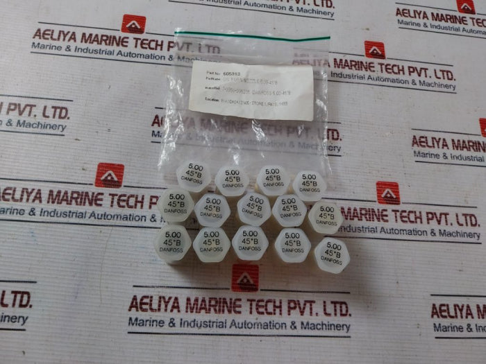 Lot Of 7X Danfoss 605313 Oil Burn Nozzle 5.00 45°B