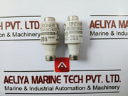 Lot Of 7X Lindner 20A Ceramic Bottle Fuse 500V