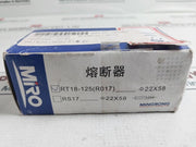 Lot Of 17X Mro Rt18-125 Fuse 80A Gg 500V~ 100Ka