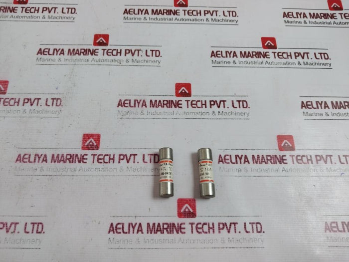 Lot Of 7X Sam Boo Fuse Sc-2 Fast Acting Cartridge Fuse, 10A, Bu-04247/01