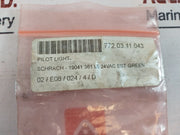 Lot Of 7X Schrack 19041361 Pilot Light 24V Ac