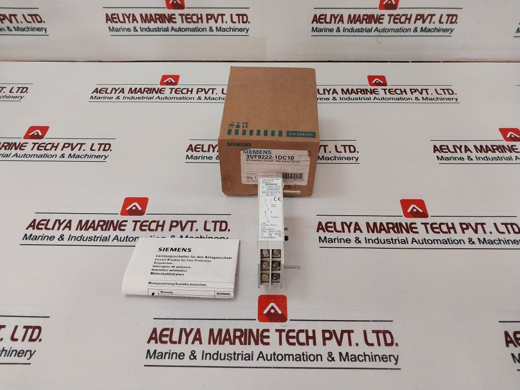 Lot Of 7X Siemens 3Vf9222-1Dc10 Iec Auxiliary Switch/ Bell Alarm Combo