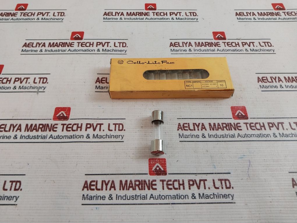 Lot Of 7X Utsunomiya Electric Nc1 Cello-lite Fuse 1A-30A