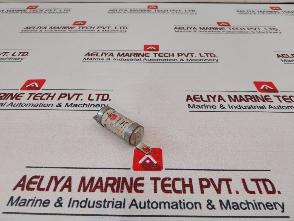 Lot Of 8X Gec Alsthom Tia6 Fuse Link Gg 6A