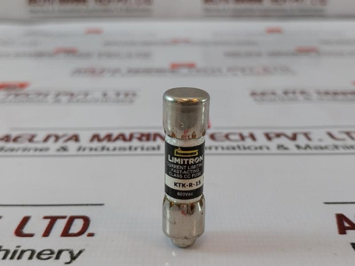 Lot Of 9X Bussmann Ktk-r-15 Limitron Current Limiting Class Cc Fuse 600Vac