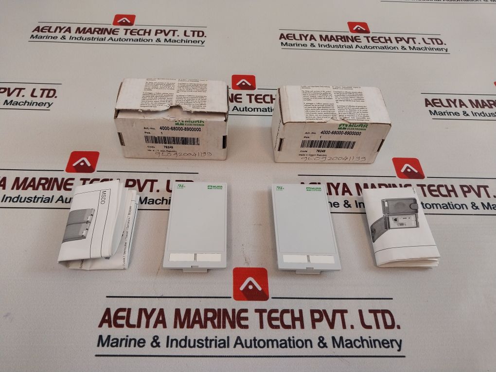 Lot Of 9X Murrelektronik 4000-68000-8900000 Front Panel I/H Unit