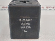 Lucifer 481865K8F Solenoid Valve Coil Dz02K8 115V 60Hz