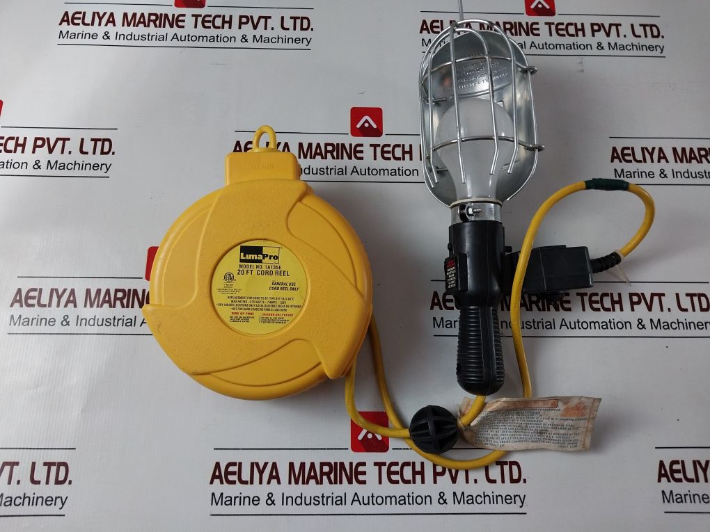 Lumapro 1A135E 20 Ft Cord Reel Light Free Shipping