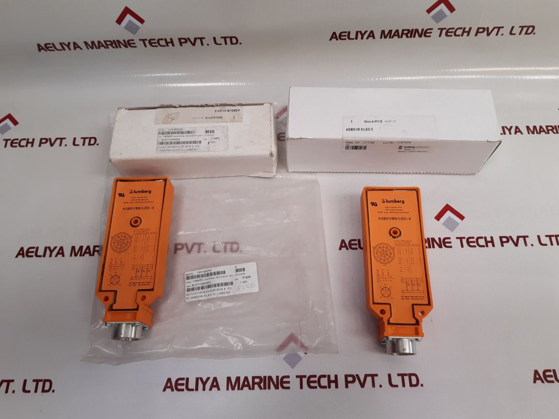 Lumberg Asbsvb8/Led-5 Sensor Distribution Box