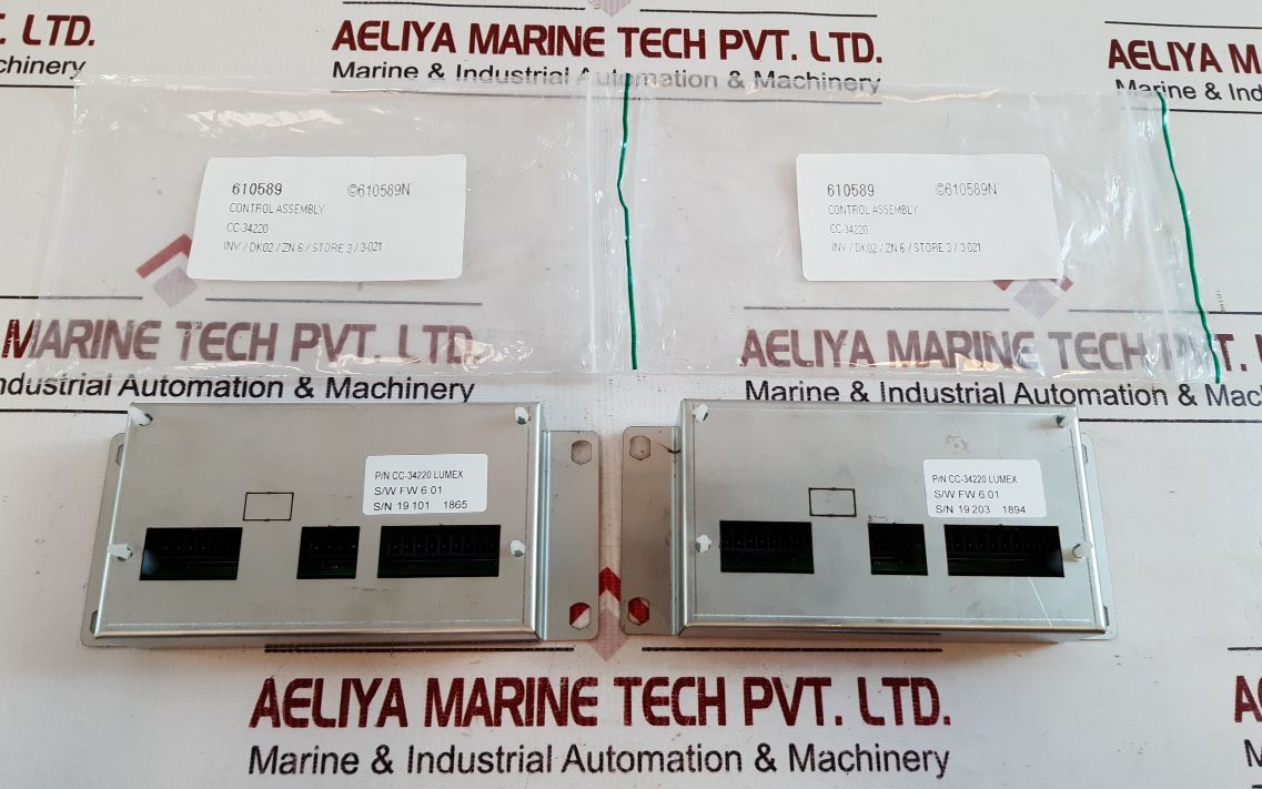 Cc-34220 Control Assembly Rev: 1