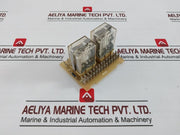 Lutze Rst 4W-u-f Relay Printed Circuit Board Module My4 5A 240Vac 28Vdc 24Vdc