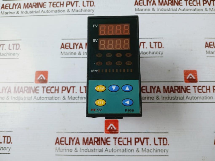 M-tec P908-301-010-000 Digital Temperature Controller 85–265 Vac (Not Working)