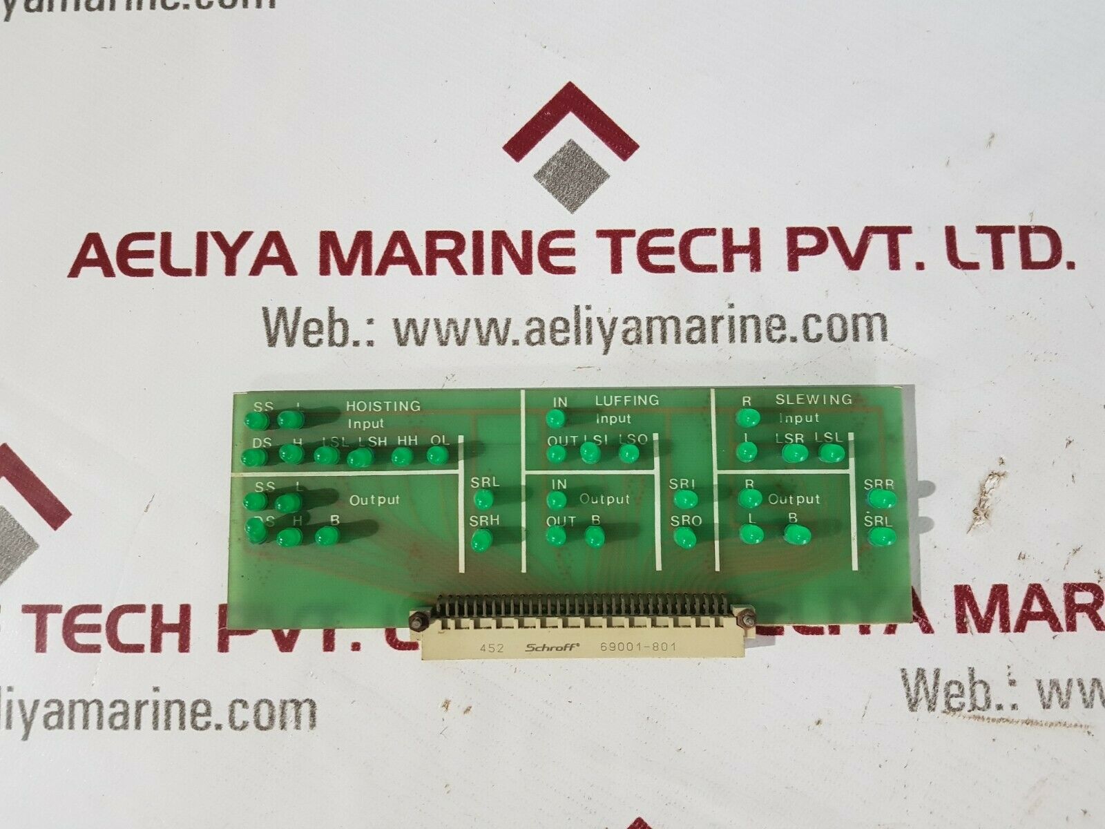 Macgregor-hagglunds hs4144555-001 pcb card used