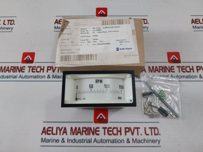 M&W 100728, Rrm300033584 0…150 Rpm Rpm Indicator Ip54