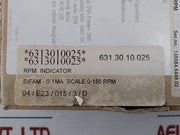 M&W 100728, Rrm300033584 0â€¦150 Rpm Rpm Indicator Ip54