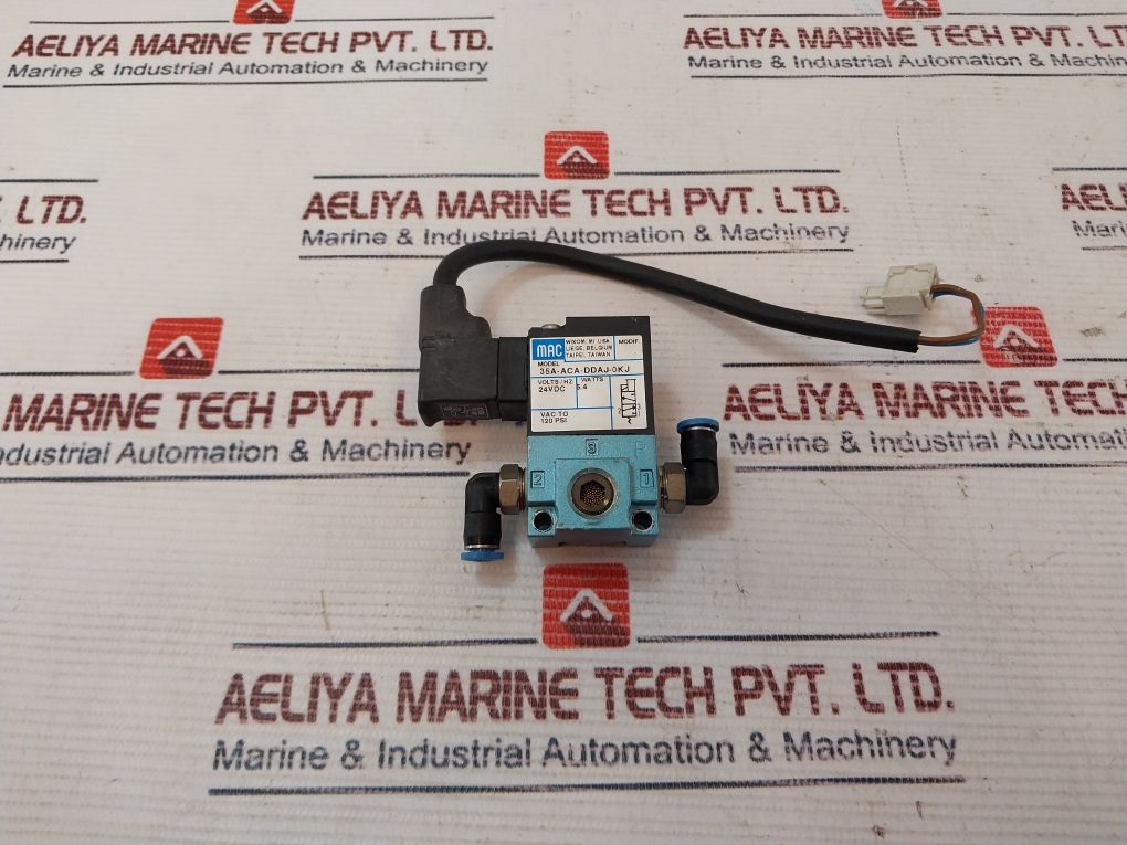 Mac 35A-aca-ddaj-0Kj Solenoid Valve 24Vdc 5.4W